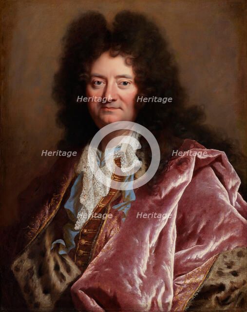 Portrait of a Gentleman, about 1705. Creator: Hyacinthe Rigaud.