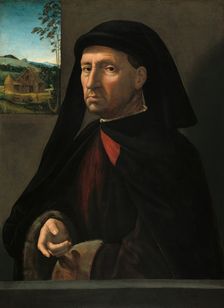 Portrait of a Gentleman, c. 1505. Creator: Ridolfo Ghirlandaio