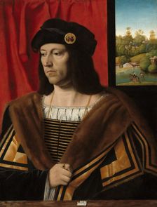Portrait of a Gentleman, c. 1520. Creator: Bartolommeo Veneto