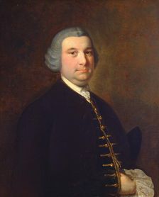 Portrait of a Gentleman, c. 1760. Creator: Joseph Wright of Derby