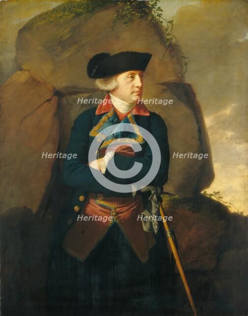 Portrait of a Gentleman, c. 1770-1773. Creator: Joseph Wright of Derby.
