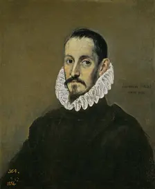 Portrait of a gentleman, c1586. Creator: El Greco