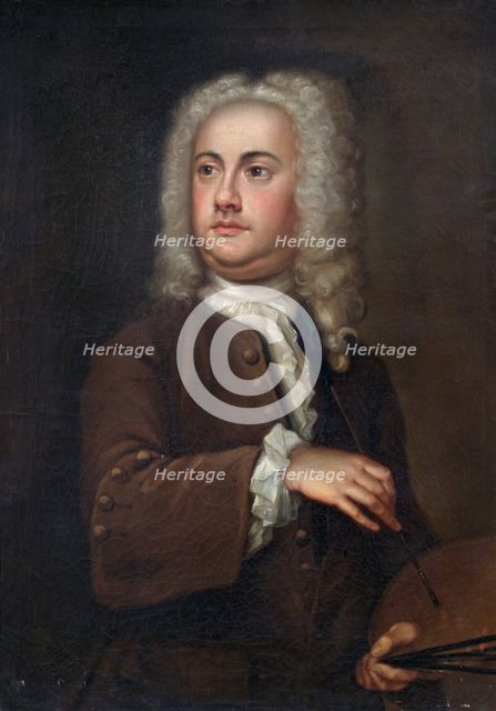 Portrait of a gentleman, early 18th century?. Creator: Unknown.
