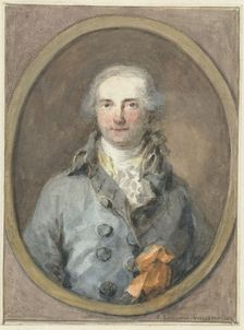 Portrait of a gentleman in an oval framework, 1788. Creator: Aert Schouman