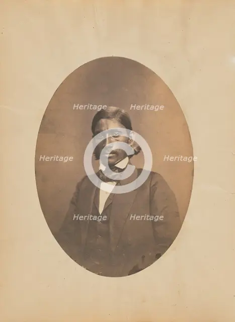 Portrait of a Gentleman in Baltimore, about 1859. Creator: Brendann Brothers.