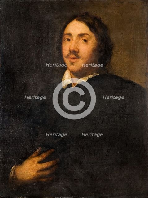 Portrait Of A Gentleman In Black, 1700. Creator: Unknown.