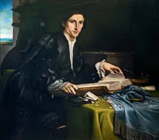 Portrait of a Gentleman in his Study, c. 1527