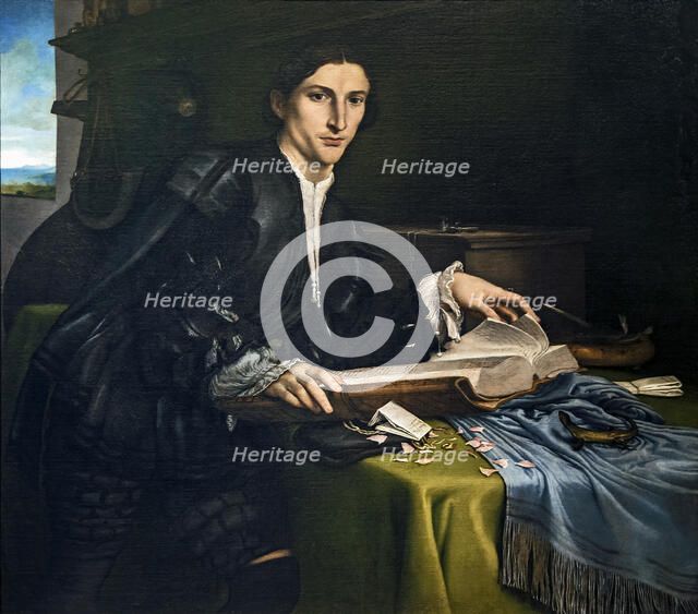 Portrait of a Gentleman in his Study, c. 1527.