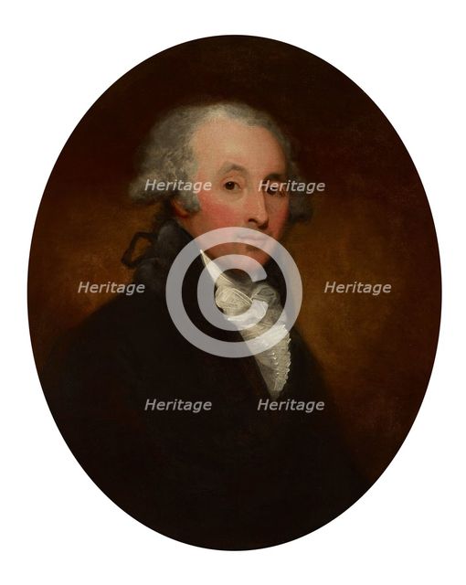 Portrait of a Gentleman (possibly Sir Jonah Barrington), about 1790. Creator: Gilbert Stuart.