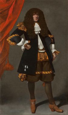 Portrait of a gentleman with a wig. Creator: Ceresa, Carlo (1609-1679)