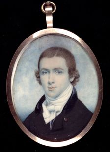 Portrait of a Gentleman with Initials G. D., ca. 1805. Creator: Raphaelle Peale