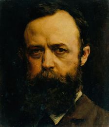 Portrait of a gentleman, undated. (c1900s) Creator: Max Klinger