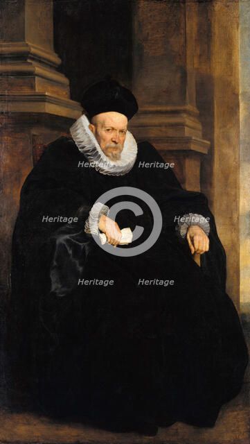 Portrait of a Genovese Gentleman, c. 1621. Artist: Dyck, Sir Anthonis, van (1599-1641)
