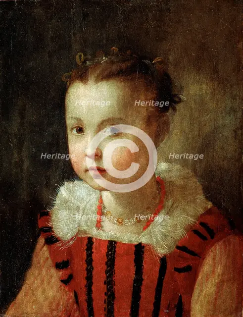 'Portrait of a Girl', 16th or early 17th century. Artist: Federico Barocci  