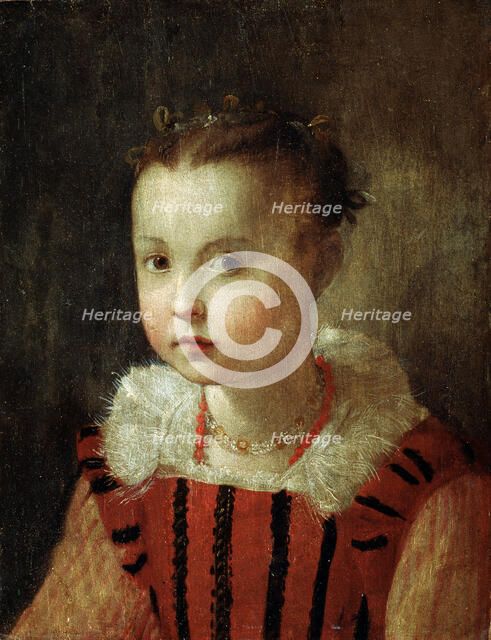 'Portrait of a Girl', 16th or early 17th century. Artist: Federico Barocci  
