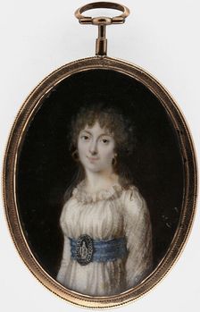 Portrait of a girl, 1700-1800. Creator: Unknown