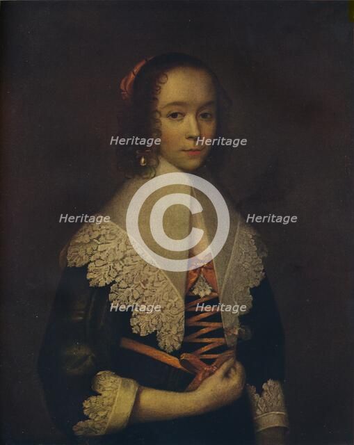 Portrait of a Girl, 17th century, (1916). Artist: Cornelis Janssens van Ceulen