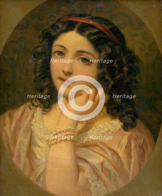 Portrait of a Girl, 1850-1860. Creator: Unknown.