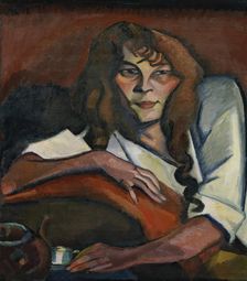 Portrait of a girl, 1913. Creator: Carl Moritz Cammerloher