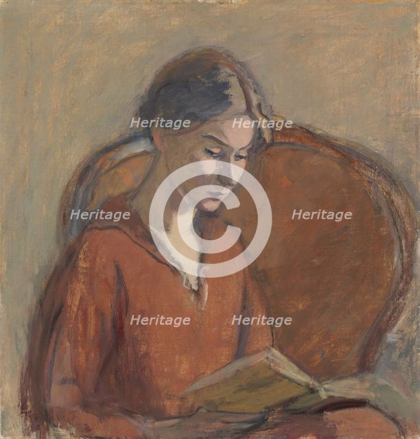Portrait of a girl, 1927. Creator: Ellen Thesleff.