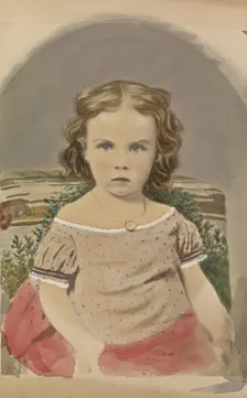 Portrait of a girl, about 1850-1860. Creator: Unknown