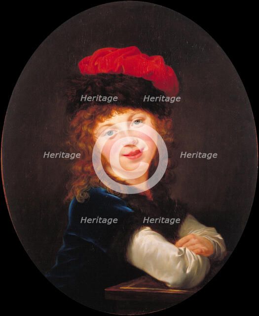 Portrait of a girl. Artist: Vigée-Lebrun, Marie Louise Elisabeth (1755-1842)