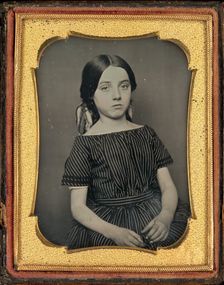 Portrait of a Girl, c. 1850. Creator: Unknown