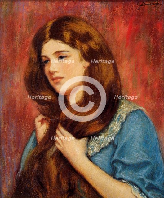 Portrait of a Girl, c. 1890.