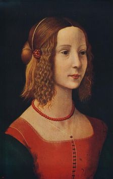 Portrait of a Girl c1490, (c1915)