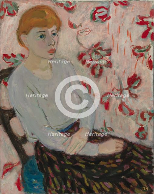 Portrait of a Girl, c1930s. Creator: Nils Nilsson.