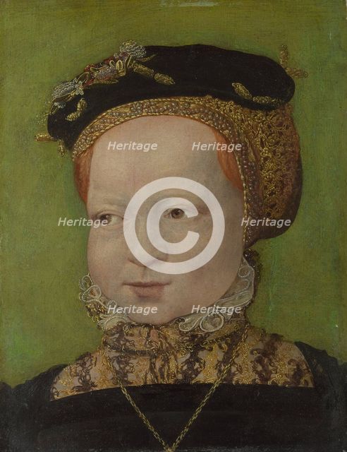 Portrait of a Girl, ca 1545. Artist: Seisenegger, Jakob (1505-1567)