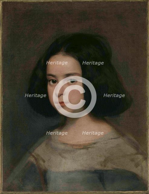 Portrait of a girl, ca 1639-1641. Creator: Velàzquez, Diego (1599-1660).