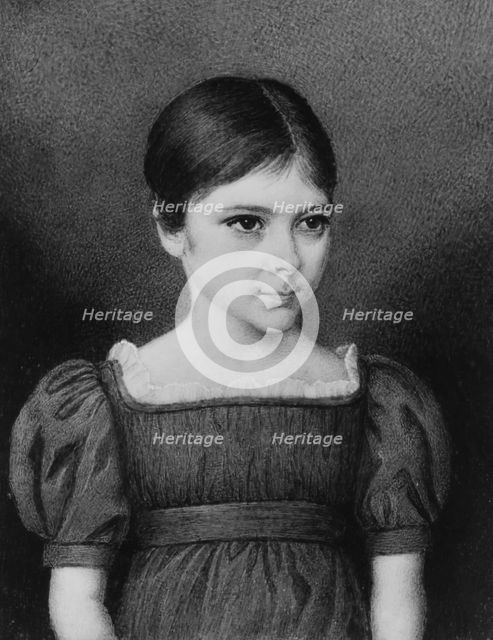 Portrait of a Girl, ca. 1830. Creator: Unknown.