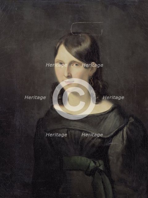 Portrait of a girl, presumably Miss Sligting, c.1830-c.1843. Creator: Anon.