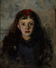 Portrait of a Girl - Zofia Sokolowska, c1900s. Creator: Olga Boznanska