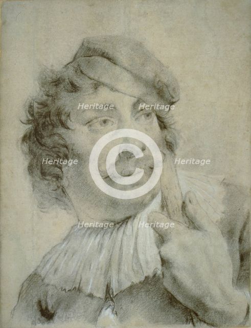 Portrait of a Gondolier, c. 1730. Creator: Giovanni Battista Piazzetta.