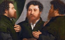 Portrait of a Goldsmith in Three Positions