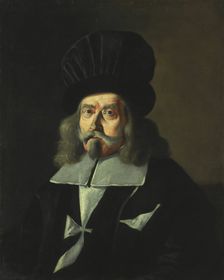 Portrait of a Grand Master of the Knights of Malta, Martin de Redin, c. 1660. Creator: Mattia Preti