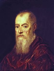 Portrait of a Grimani family member by Tintoretto