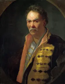 Portrait of a Hetman (Ivan Mazepa?), 1720s. Artist: Nikitin, Ivan Nikitich (1680s-after 1742)