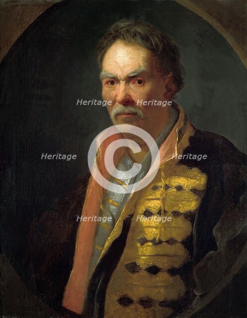 Portrait of a Hetman (Ivan Mazepa?), 1720s. Artist: Nikitin, Ivan Nikitich (1680s-after 1742)
