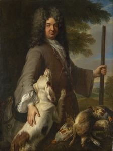 Portrait of a Hunter, 1704. Creator: Alexandre François Desportes