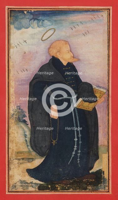 Portrait of a Jesuit Priest, c1600. Creator: Anon.