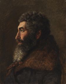 Portrait of a Jewish Man, 1873. Creator: Gunnar Berndtson