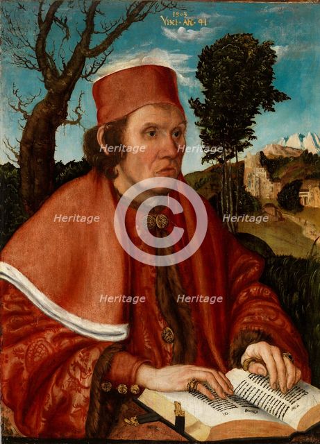 Portrait of a Jurist (Dr. Johann Stephan Reuss (?), 1503.