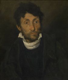 Portrait of a Kleptomaniac, 1820-1823. Creator: Theodore Gericault