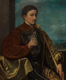 Portrait of a Knight, c. 1525. Creator: Giovanni Girolamo Savoldo