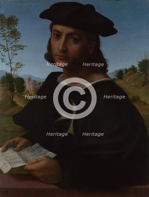 Portrait of a Knight of Rhodes, 1514. Artist: Franciabigio (1482-1525)