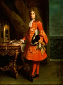 Portrait of a Knight of the Order of Malta c1690-1750. Artist: Robert Tournieres
