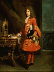 Portrait of a Knight of the Order of Malta c1690-1750. Artist: Robert Tournieres